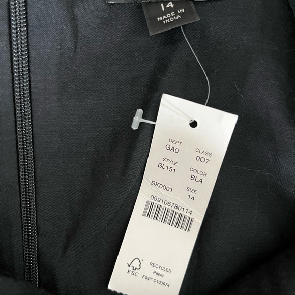 NWT J Crew Double Ruffle Cotton Voile Top size 14 - Picture 4 of 4